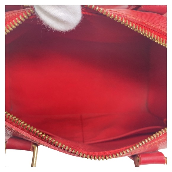 Louis Vuitton Louis Vuitton Epi Speedy 25 Leather Handbag Leather Handbag M43017 - Picture 9 of 10